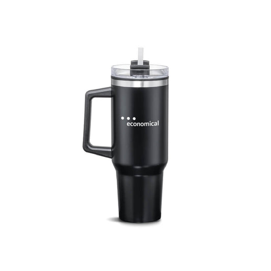 Handle Travel Mug w/Straw