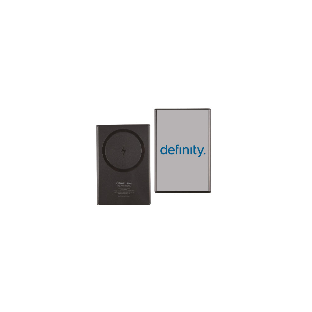 The Slim Wireless Power Bank – Definity Merchandise Store