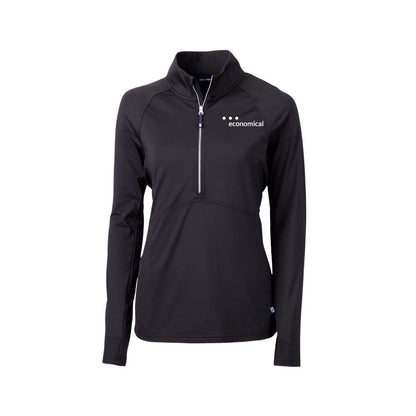 Womens Adapt Eco Recycled Quarter Zip Pullover