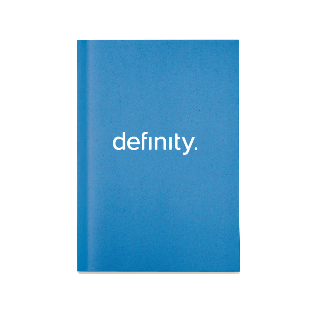 Notebook Bc Store Perfect Bound Eco Notebook - Blue – Definity Merchandise Store