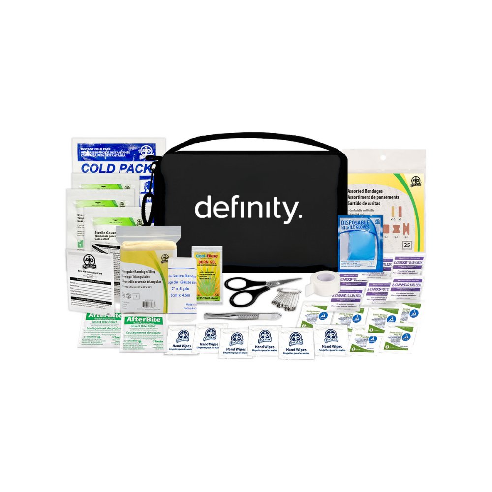 Comfort First Aid Kit – Definity Merchandise Store